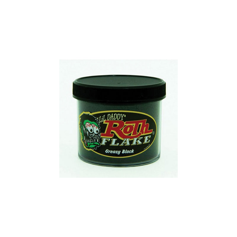 Metal Flake LRF104 2 oz Jar Greasy Black