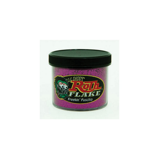 Roth Flake & Pearl Product RF107 Metal Flake, 2 oz Jar, Freekin Fuchsia