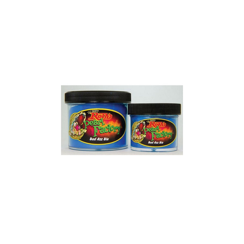 Roth Flake & Pearl Product RF111 Metal Flake, 2 oz Jar, Bad Azzz Blue — view 2