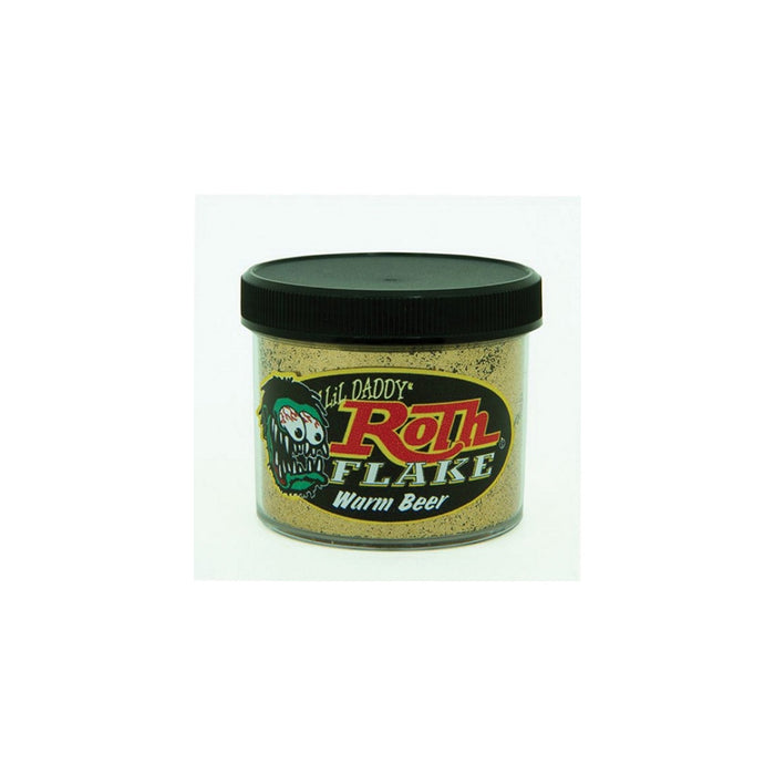Roth Flake & Pearl Product Warm Beer Metal Flake RF112 2 oz Jar
