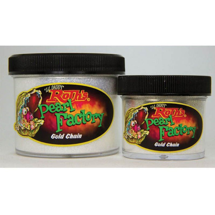 Roth Flake & Pearl Product RPF 106D RPF Series Diamond Pearl, 1 oz Jar, Gold Chain Ice — view 3