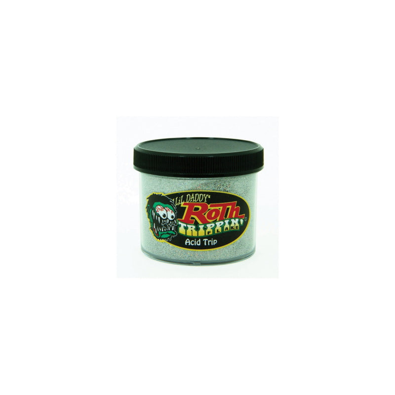 Roth Flake & Pearl Product TRF204 Trippin Metal Flake, 2 oz Jar, Holographic Silver — view 2