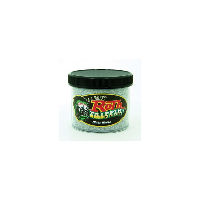 Roth Flake & Pearl Product TRF213 Trippin Metal Flake, 2 oz Jar, Holographic Silver — view 2