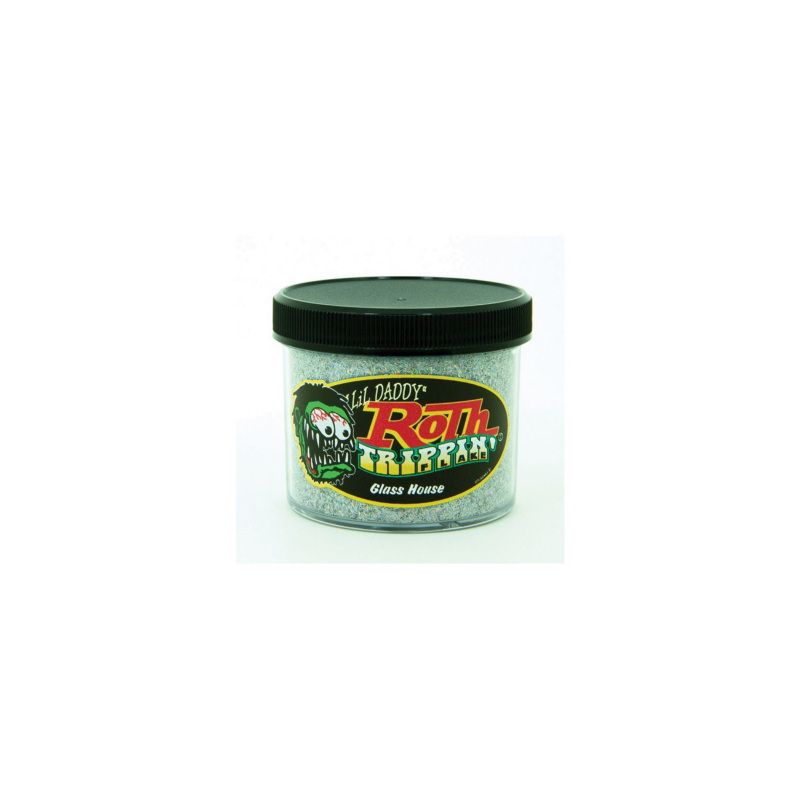 Roth Flake & Pearl Product TRF213 Trippin Metal Flake, 2 oz Jar, Holographic Silver — view 2