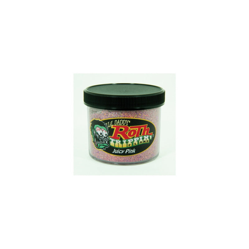 Roth Flake & Pearl TRF214 Holographic Silver Metal Flake 2 oz Container