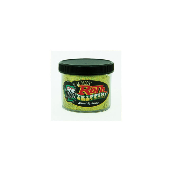 Roth Flake & Pearl TRF215 Holographic Yellow Metal Flake 2 oz Jar