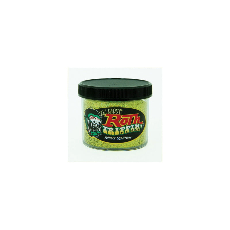 Roth Flake & Pearl TRF215 Holographic Yellow Metal Flake 2 oz Jar