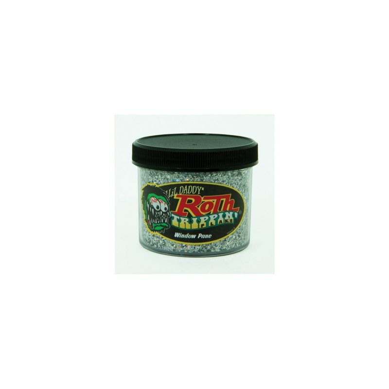 Roth Flake & Pearl Product TRF217 Trippin Metal Flake, 2 oz, Holographic Silver — view 2