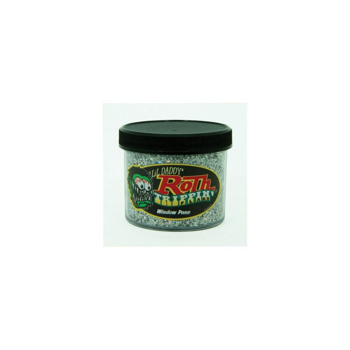 Roth Flake & Pearl Product TRF217 Trippin Metal Flake, 2 oz, Holographic Silver — view 2