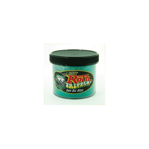 Roth Flake & Pearl Product TRF218 Trippin Metal Flake, 2 oz Jar, Holographic Teal — view 2