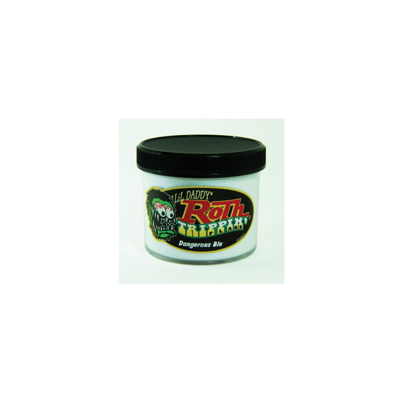 Trippin Metal Flake TRF219 0.008 in Lil – Abalone Blue, 2 oz Jar