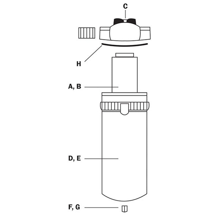 Reading Technologies Eliminator Eliminizer Eliminex N32-95-257 Bowl O-Ring, Use With: Separator and