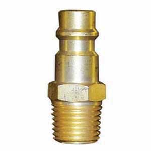 Reading Technologies, Inc. RTi HFMP-1 High Flow Quick Disconnect Plug, 1/4 in, Male, Brass