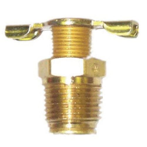 Reading Technologies RTi Eliminizer Eliminex PC-03 Manual Petcock Drain, 3/8 in, Brass, Use With: El