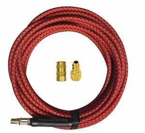Reading Technologies RTi SHC-50 Conductive Air Hose, MNPT, 50 ft L, 400 psi Working, Polyester Silic