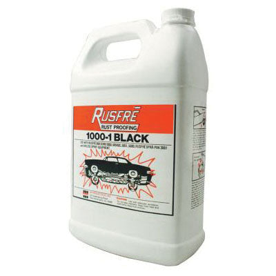 Rusfre 1000-1B All-Purpose Innerpanel Rustproofing, 1 gal Drum, Black