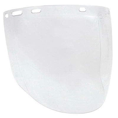 SAS Safety Corp. 5155 Replacement Shield, Polycarbonate, Clear, Use With: 5145 Deluxe Face Shield