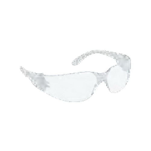 NSX Clear 5347-00 Lightweight Safety Glasses, Clear Lens, Clear Frame