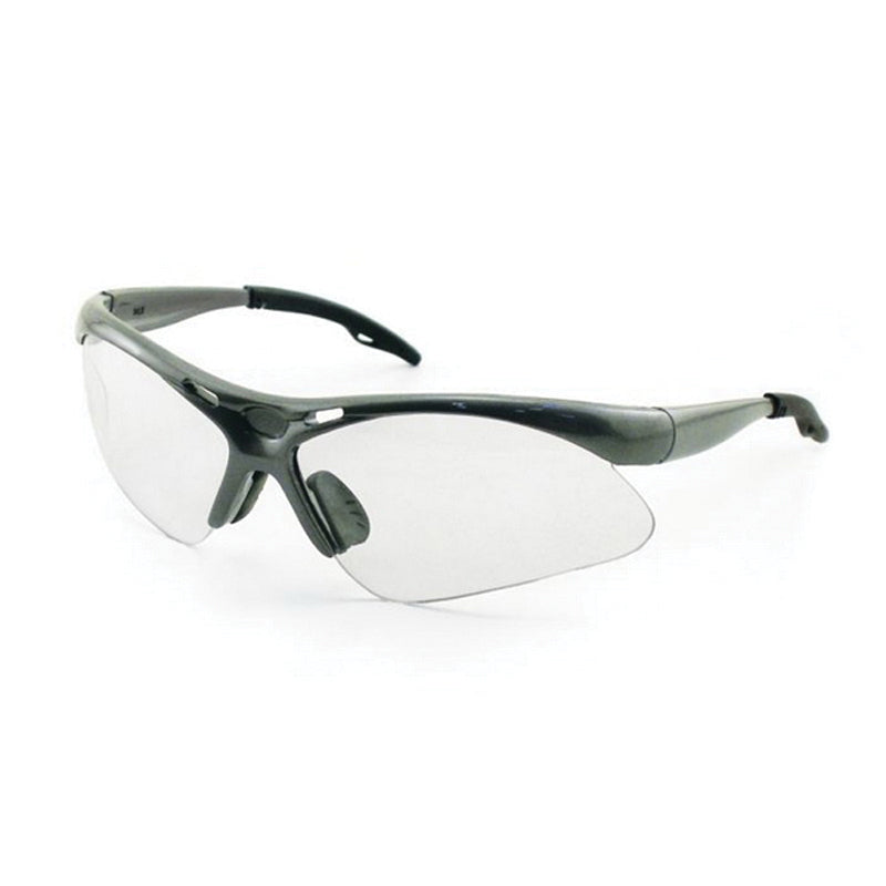 SAS Diamondbacks 540-0100 Safety Glasses, Clear Lens, Gray Frame