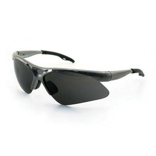 SAS Safety Corp. Diamondbacks 540-0101 Lightweight Safety Glasses, Universal, Gray Lens, Gray Frame