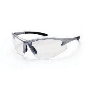 SAS DB2 540-0500 Lightweight Safety Glasses, Clear Lens, Silver Frame
