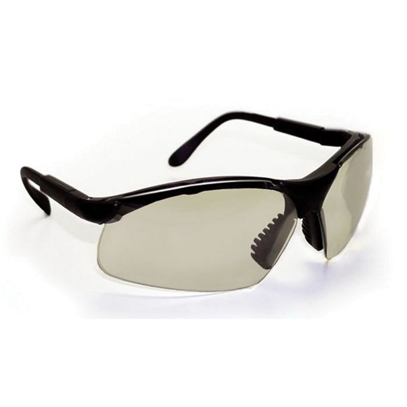 SAS Sidewinders 541-0006 Lightweight Safety Glasses, Black Frame, Mirror Indoor/Outdoor Lens