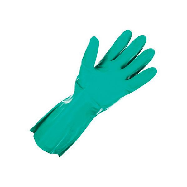 SAS 6532 Painter Gloves Medium Green Nitrile, Textured for Chemical Protection