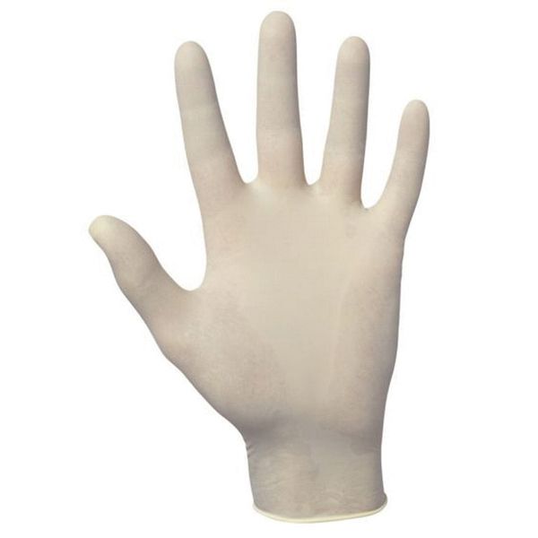 SAS® Value-Touch® 6591-20 Disposable Gloves, Small, Natural Rubber Latex, White