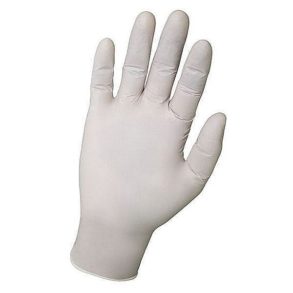 SAS® Derma-Defender® 66563 Disposable Gloves, Large, Nitrile, White