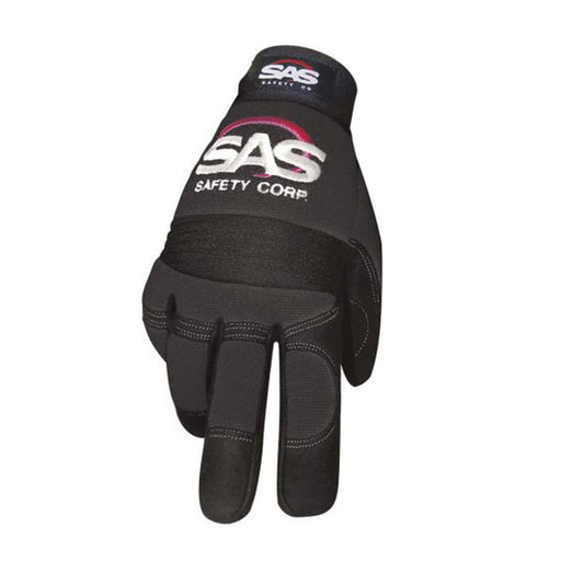 SAS Safety Corp. MX Impact 6714 High Performance Mechanic's Gloves, X-Large, Breathable Stretch Nylo