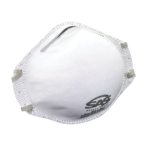 SAS Safety Corp. 8610 Particulate Respirator, N95 Filter, Polypropylene Fabric, White