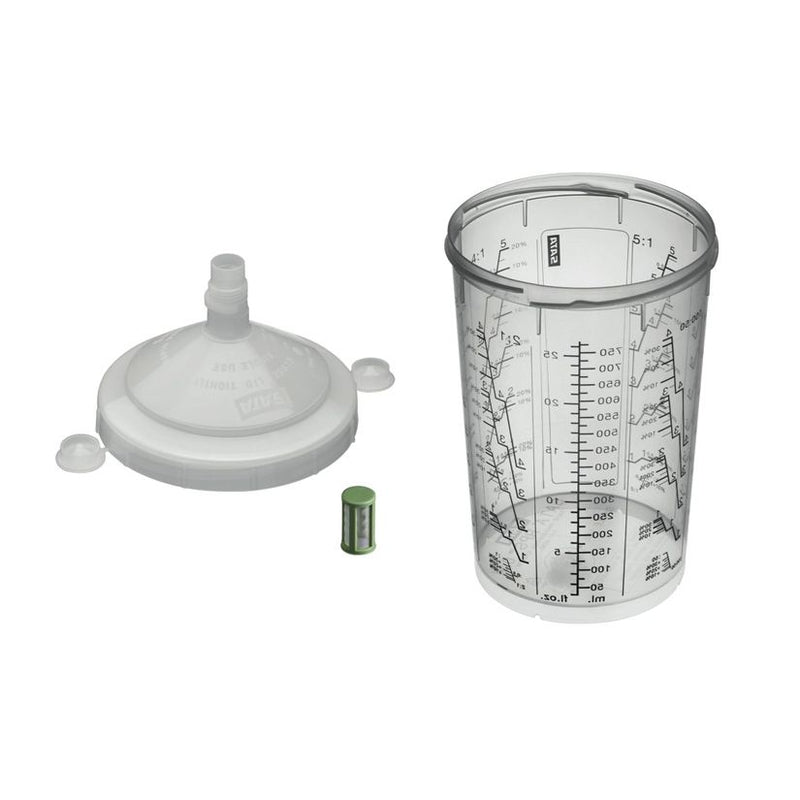 1202267 RPS 0.9 L Disposable Cup for Spray Gun Systems