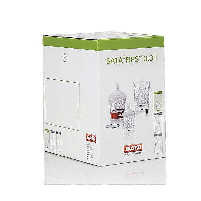 SATA® RPS® 1010389 Standard Lid Disposable Cup, 0.3 L, For Use With Spray Gun