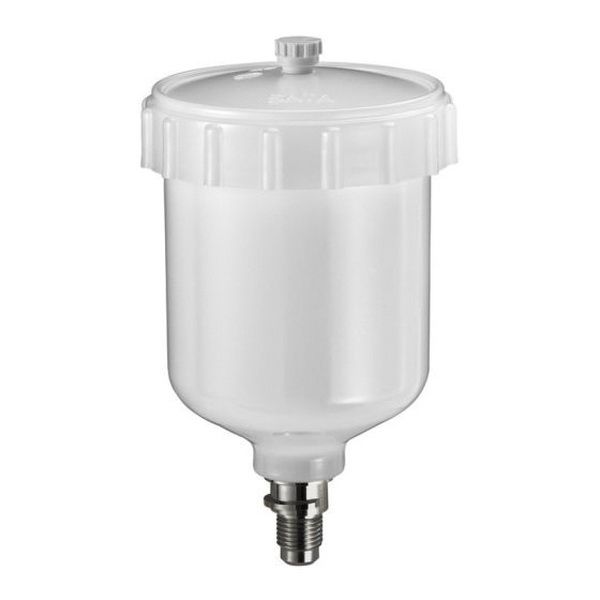 SATA 125443 Reusable Plastic Cup with Lid, 0.125 L Capacity, Use With: SATAminijet HVLP Spray Gun