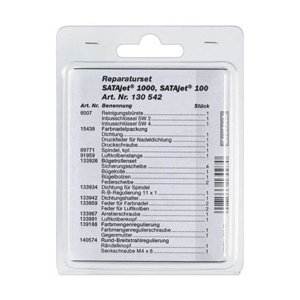 Spray Gun Repair Kit 130542 Complete Screws Washers Clips Springs Seals