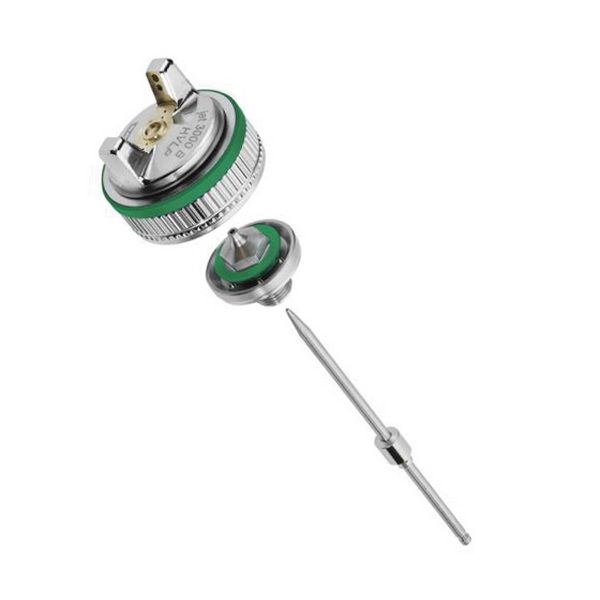 Nozzle Set 132936 1.3 mm Stainless Steel for Topcoat Finishes