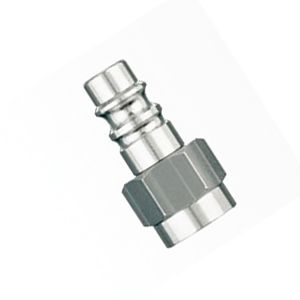 13656 High Flow Quick Coupling Nipple Female G1/4 Steel for HVLP Guns