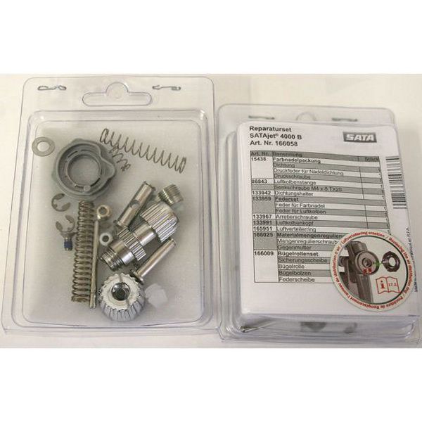 Repair Kit 166058 for SATAjet 4000B Spray Gun