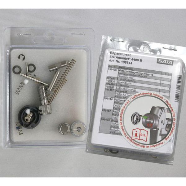 SATA 198614 Repair Kit, Use With: SATAminijet 4400 B Spray Gun