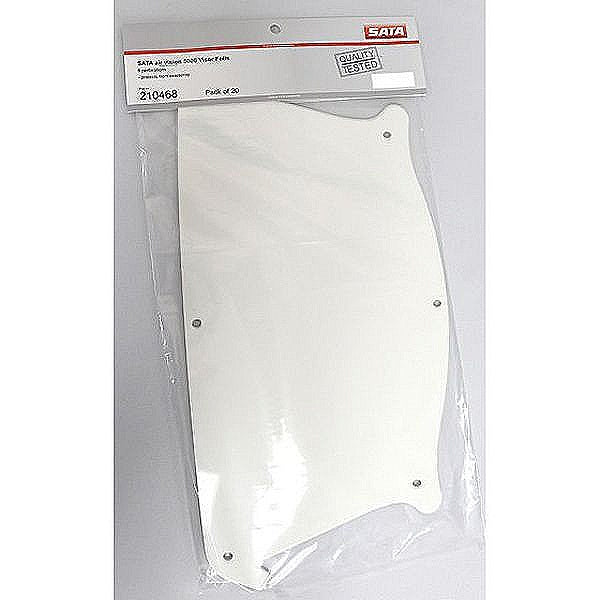 SATA® 210468 Visor Foil, Use With: SATA® Air Vision 5000 Breathing Equipment