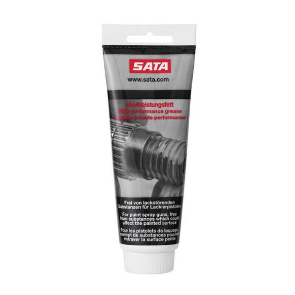 SATA 48173 High Performance Grease Tube, 100 g Size, Use With: Spray Guns