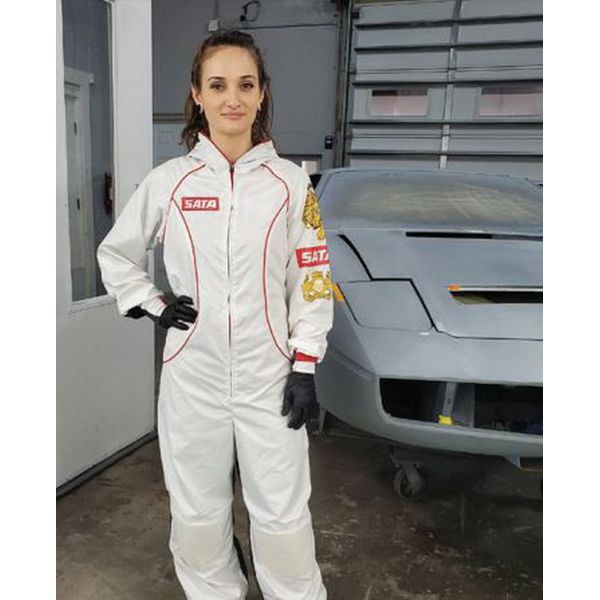 SATA Dan-Am 540052GBG Pro Series Paint Suit, Small, Elastic Waist