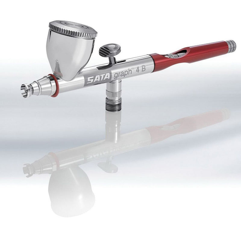 S004B Gravity Feed Airbrush 0.4 mm with Super Grip Trigger, 2.5 mL Gravity Cup