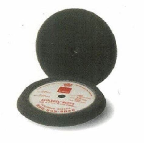 Schlegel Corporation Schlegel 2001 Buffing Pad, 9-1/2 in Dia, Foam Pad, Black
