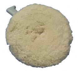 Schlegel Corporation Schlegel 890-C Buffing Pad, 9 in Dia, 100% 4/8 Twisted Wool Yarn Pad