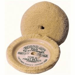Schlegel Corporation Schlegel 875-B Buffing Pad, 7-1/2 in Dia, 100% 4/8 Twisted Wool Yarn Pad