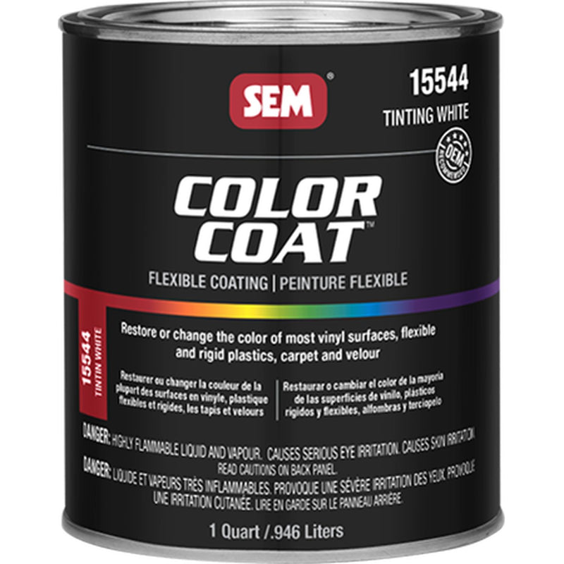 SEM Color Coat 70004 Quart Label