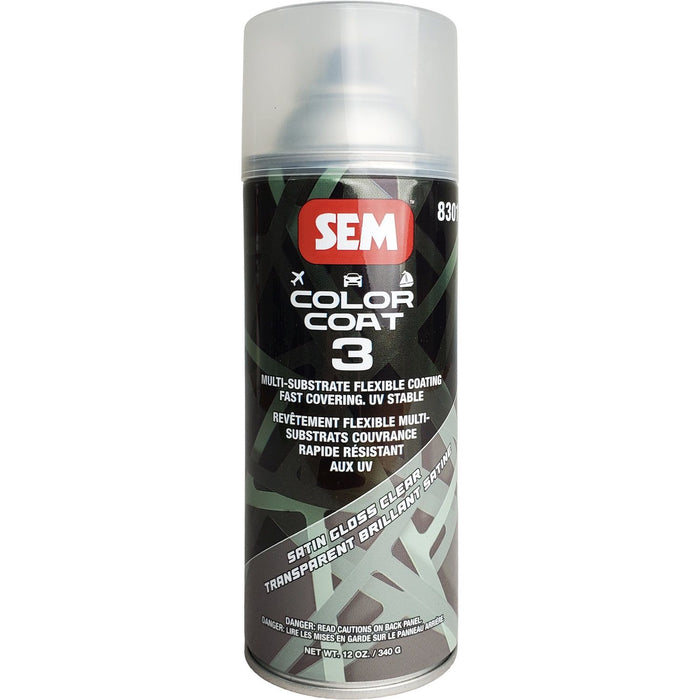 SEM Color Coat 3 - Satin Gloss Clear