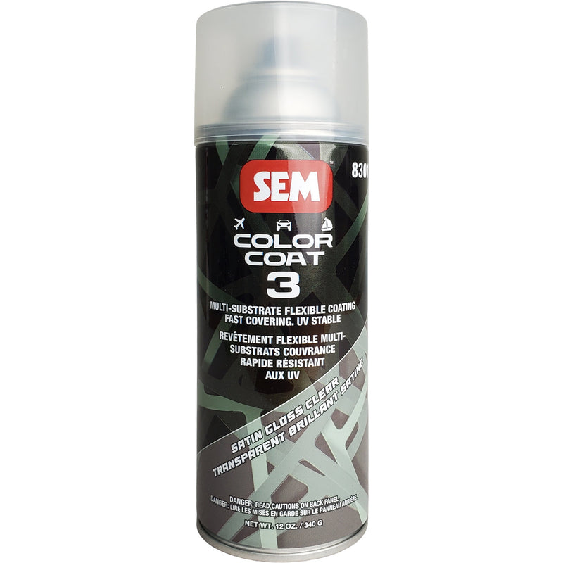 SEM Color Coat 3 - Satin Gloss Clear