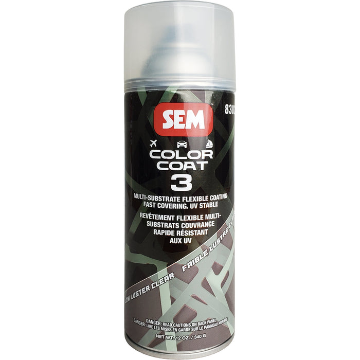 SEM Color Coat 3 - Low Luster Clear
